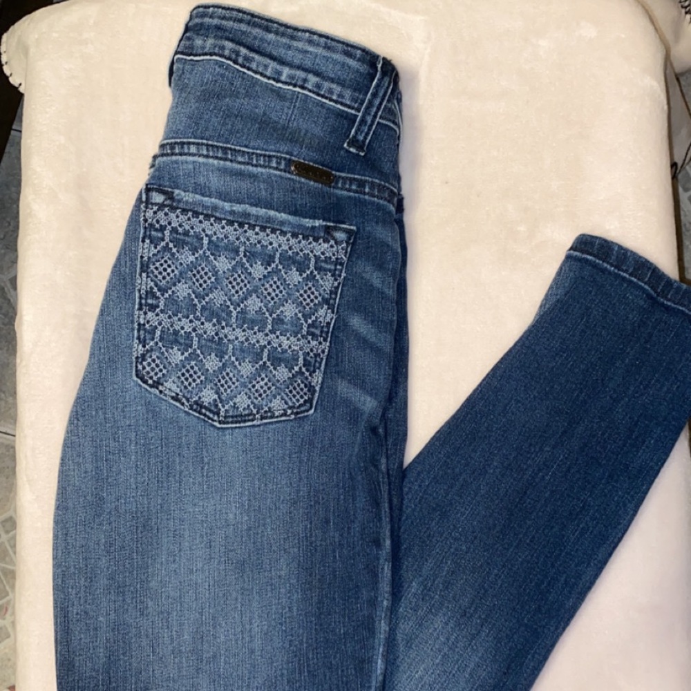 Skinny Blue Jeans